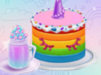 Einhorn-Kuchen