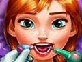 Eisprinzessin: Beim Zahnarzt