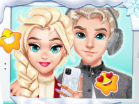 Pärchen Selfie
