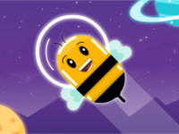 Weltraum-Biene