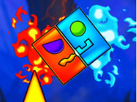 Geometry Dash: Feuer und Wasser